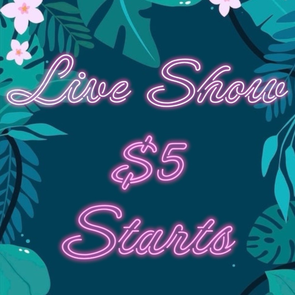 LIKE THIS LISTING TO BE NOTIFIED WHEN I GO LIVE!! 😊